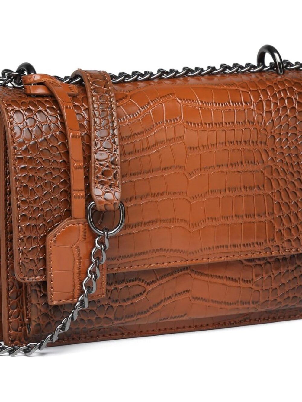 Leather Crossbody Purse for Women Snake Print Ladies Shoulder Bag Trendy Handbag